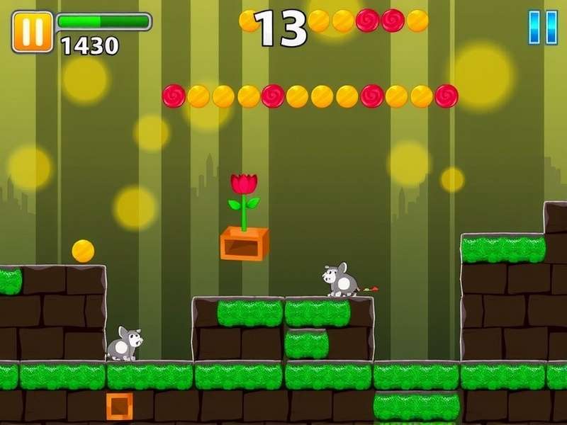 Garam Garland mobile game interface Garam Garland gameplay screenshot